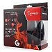 Гарнитура игровая Gembird MHS-G210 черный/красный регулировка громкости