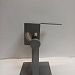 Ножка металлическая серая для монитора или ТВ Veso 7-11см